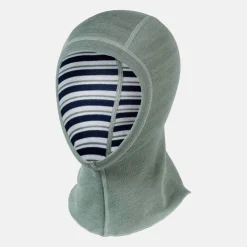 Pierre Robert Tilbehør|Tilbehør-Balaclava Merinoull Barn Navy Stripe