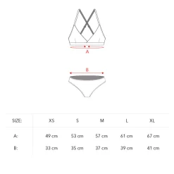 Pierre Robert Badetøy-Bikinitopp Black