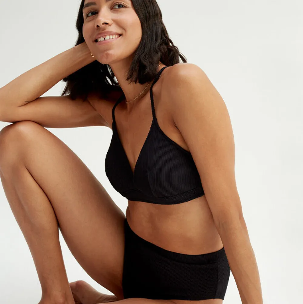 Pierre Robert Badetøy-Bikinitruse High Waist Black