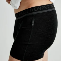 Pierre Robert Ullundertøy|Boxershorts-Boxershorts Herre Ull Black