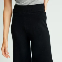 Pierre Robert Underdeler|Underdeler-Bukse I Merinoull Black