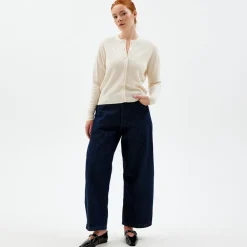 Pierre Robert Overdeler|Sommerull-Cardigan Ivory