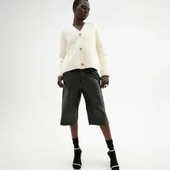 Pierre Robert Overdeler|Loungewear-Cardigan Med Struktur Ivory