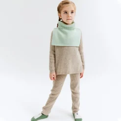 Pierre Robert Kapsel|Tilbehør-Hals Ull Barn Aqua Grey