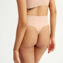 Pierre Robert Truser-High Waist Invisible Stringtruse Powder