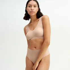 Pierre Robert Truser-High Waist Invisible Stringtruse Powder