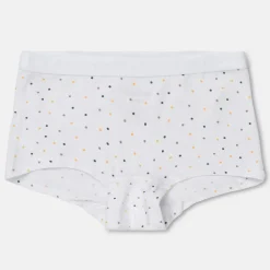 Pierre Robert Undertøy-Hipstertruse Stor Jente Ocean Teal and White