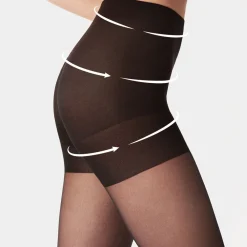 Pierre Robert Strømpebukser-Hold-in 20 Den Strømpebukse Black