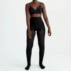 Pierre Robert Strømpebukser|Strømpebukser-Hold-In Ullstrømpebukse Black