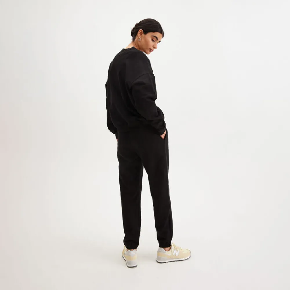 Pierre Robert Underdeler|Loungewear-Joggebukse økologisk Bomull Black