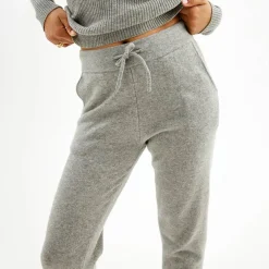 Pierre Robert Underdeler|Underdeler-Joggers I Ull Grey Melange