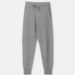 Pierre Robert Underdeler|Underdeler-Joggers I Ull Grey Melange
