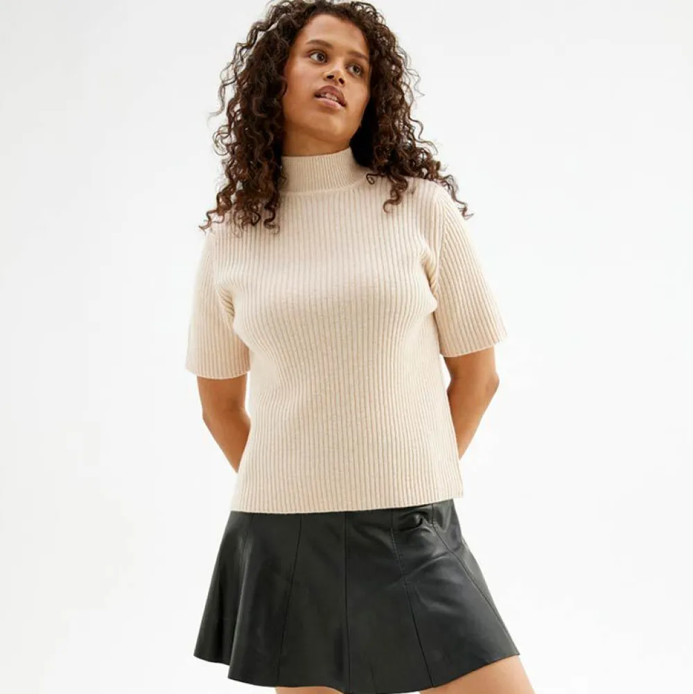 Pierre Robert Overdeler|Sommerull-Kortermet Genser I Ull Nature