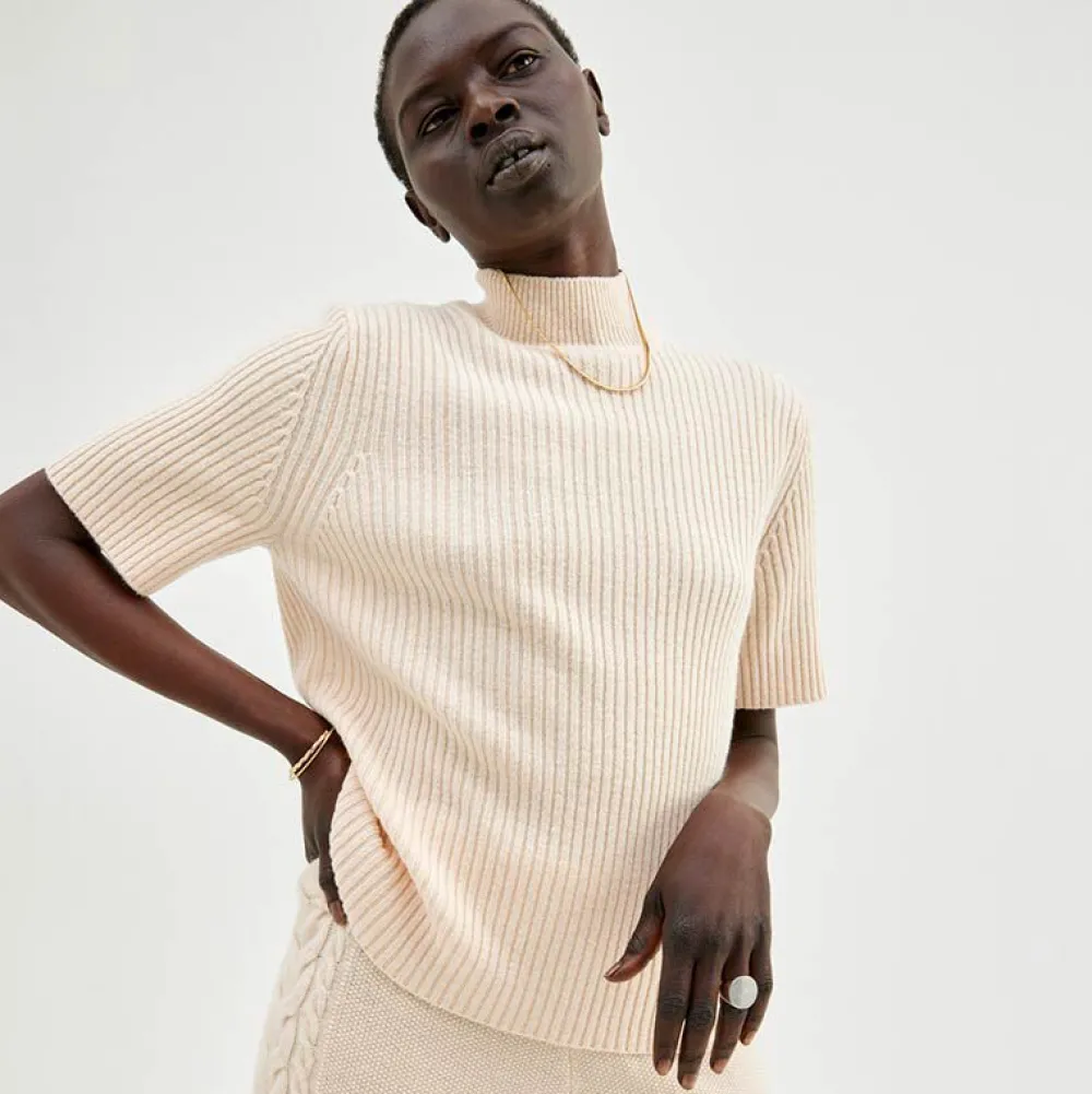 Pierre Robert Overdeler|Sommerull-Kortermet Genser I Ull Nature