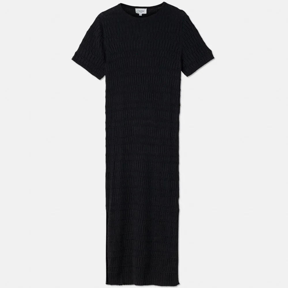 Pierre Robert Kjoler Og Skjørt|Loungewear-Kortermet Kjole Black