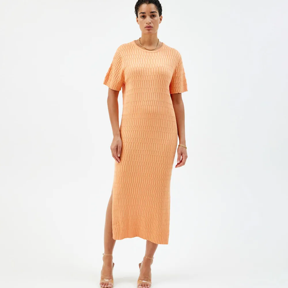 Pierre Robert Kjoler Og Skjørt|Loungewear-Kortermet Kjole Apricot