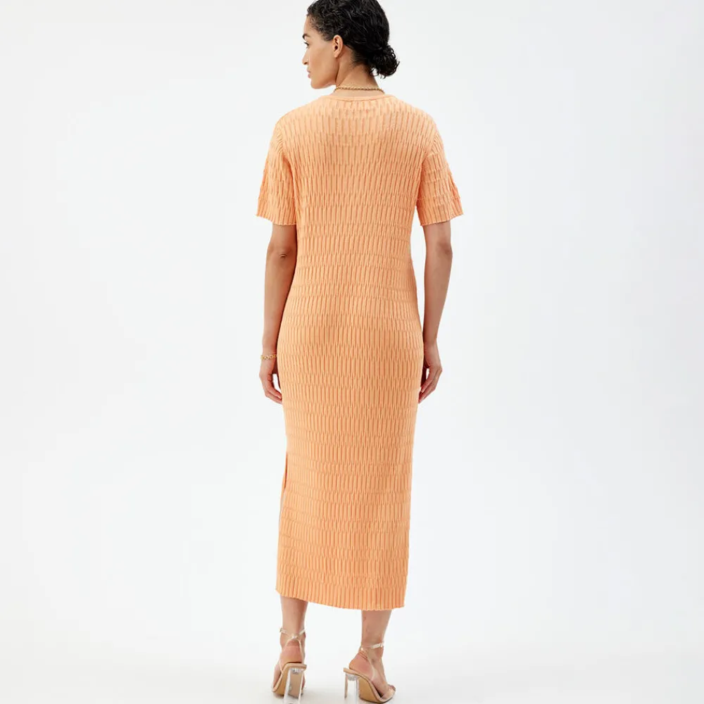 Pierre Robert Kjoler Og Skjørt|Loungewear-Kortermet Kjole Apricot