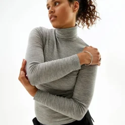 Pierre Robert Overdeler|Sommerull-Pologenser Ull Grey Melange