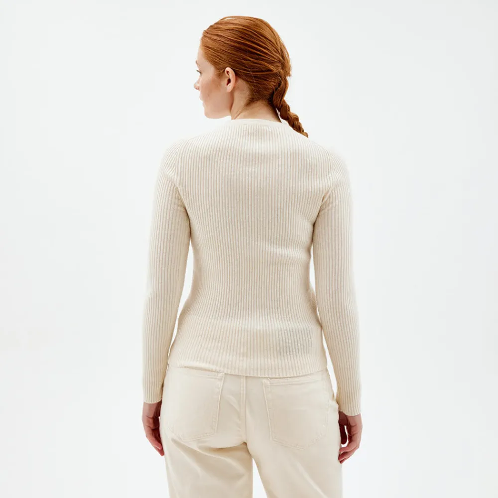 Pierre Robert Overdeler|Sommerull-Ribbestrikket Ullgenser Ivory