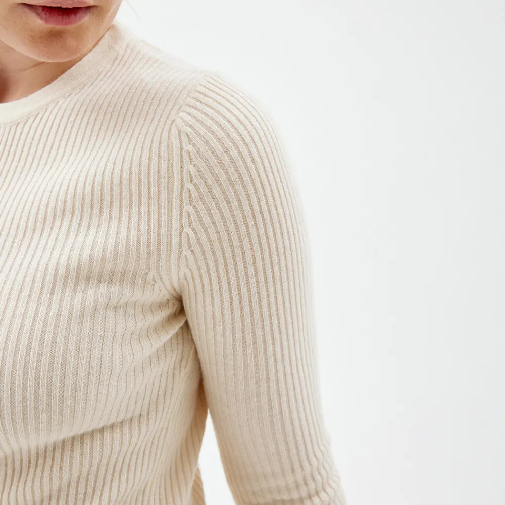 Pierre Robert Overdeler|Sommerull-Ribbestrikket Ullgenser Ivory