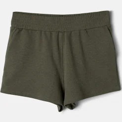 Pierre Robert Underdeler|Loungewear-Shorts Bomull Green Melange