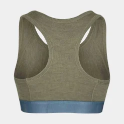 Pierre Robert Ullundertøy|Sommerull-Sports-BH I Merinoull Khaki