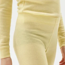 Pierre Robert Underdeler|Ullundertøy-Stilongs Ull Barn Yellow Cream