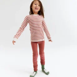 Pierre Robert Underdeler|Ullundertøy-STILONGS ULL BARN 1-8 ÅR Light Mahogany