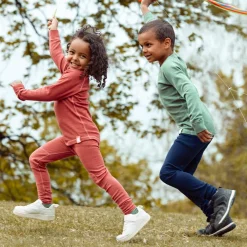 Pierre Robert Underdeler|Ullundertøy-STILONGS ULL BARN 1-8 ÅR Mineral Rust