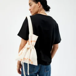 Pierre Robert Tilbehør|Loungewear-Tote Bag Apricot/Ecru
