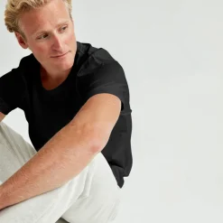 Pierre Robert T-Skjorter|Sport-T-skjorte Bomull Black