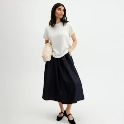 Pierre Robert T-Skjorter|Loungewear-T-skjorte Bomull Regular Fit White