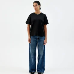 Pierre Robert Loungewear|T-Skjorter-T-skjorte Heavyweight Black