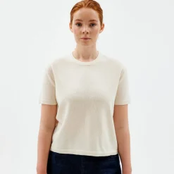 Pierre Robert Overdeler|T-Skjorter-T-skjorte I Ull Ivory