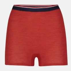 Pierre Robert Ullundertøy|Sommerull-Ullboxer Dame Red Melange