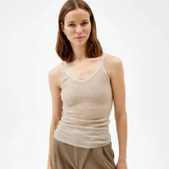 Pierre Robert Overdeler|Singlet-Ullsinglet Stone Beige