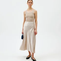 Pierre Robert Overdeler|Singlet-Ullsinglet Stone Beige