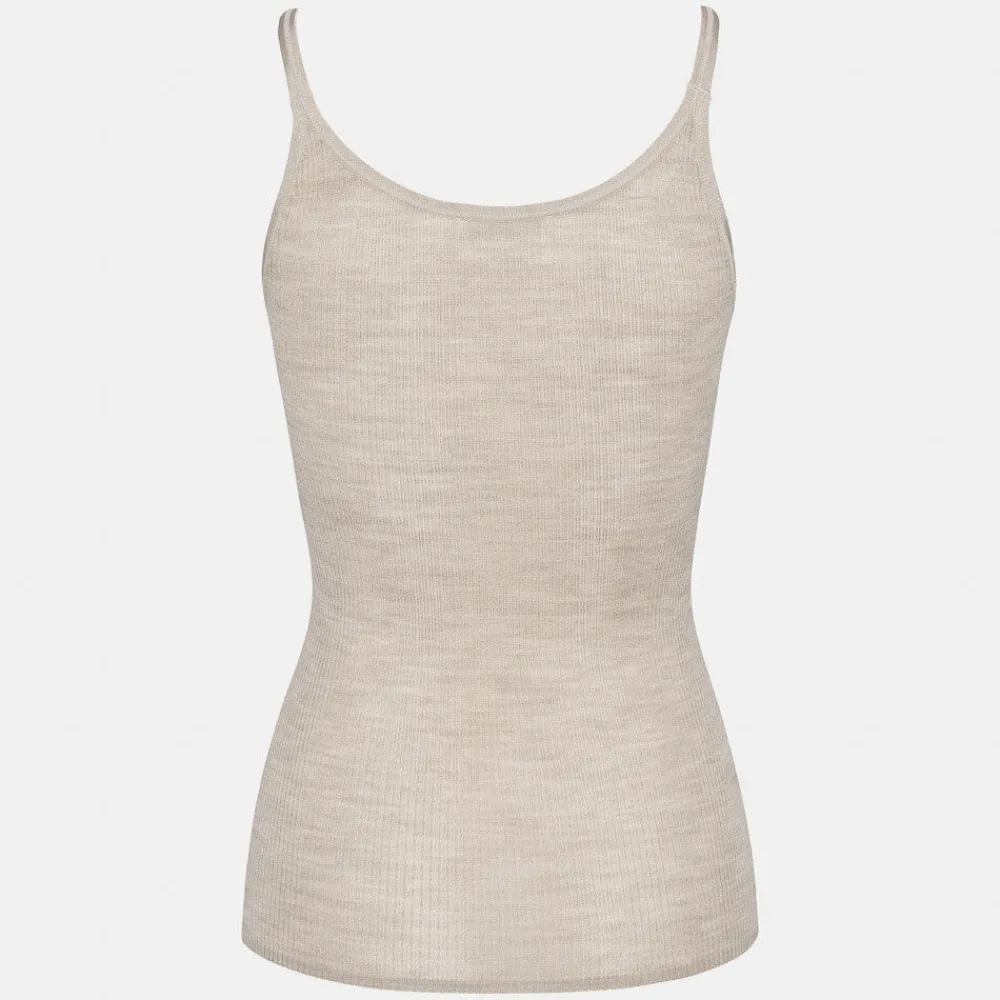 Pierre Robert Overdeler|Singlet-Ullsinglet Stone Beige