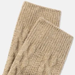 Pierre Robert Ullundertøy|Sokker-Ullsokk Nøstekjærlighet Warm Beige