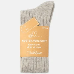 Pierre Robert Ullundertøy|Sokker-Ullsokk Nøstekjærlighet Stone Rib