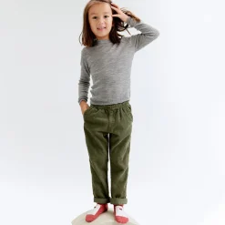 Pierre Robert Overdeler|Ullundertøy-Ulltrøye Barn Light Grey Melange