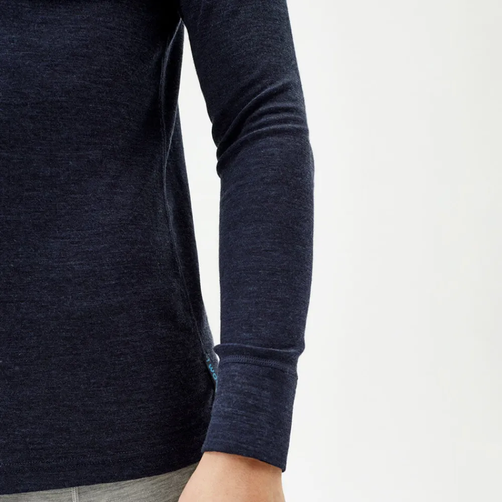 Pierre Robert Ullundertøy|Sport-Ulltrøye Herre Merinoull Zip Dark Navy