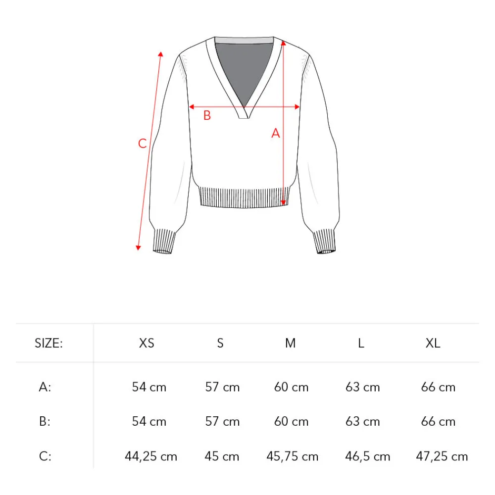 Pierre Robert Gensere|Loungewear-Vendbar Genser Med V-hals Ecru