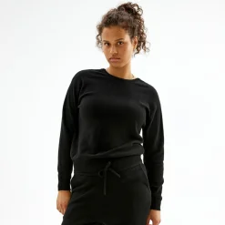 Pierre Robert Overdeler|Sommerull-V-Genser Merinoull Black