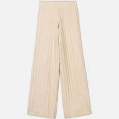 Pierre Robert Underdeler|Loungewear-Vid Bukse Ecru