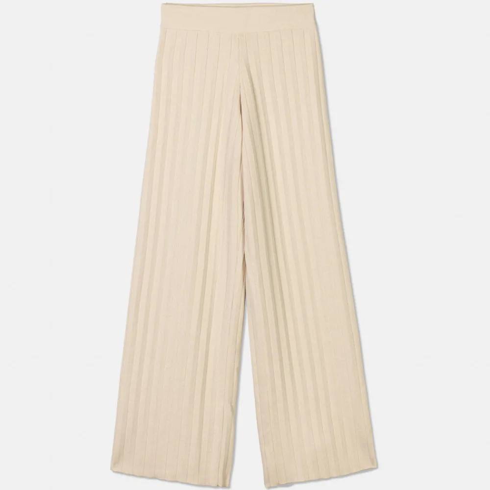 Pierre Robert Underdeler|Loungewear-Vid Bukse Ecru